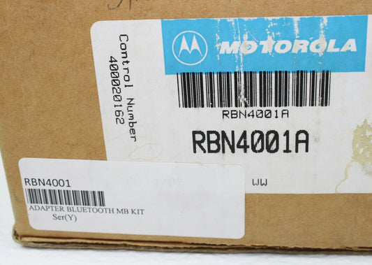 Motorola RBN4001 Mobile Adapter Kit with Bluetooth Wireless Technology NEW