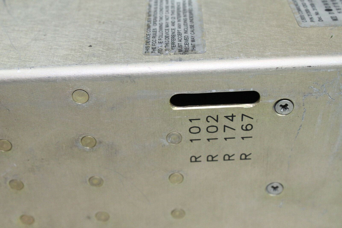 Wulfsberg Cobham C-5000 Control Head P-25 Version P/N 31300-1202-1210