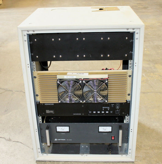 Kenwood Nexedge NXR-710K VHF 136-174Mhz Repeater 100W w/ Duplexer & Cab Setup