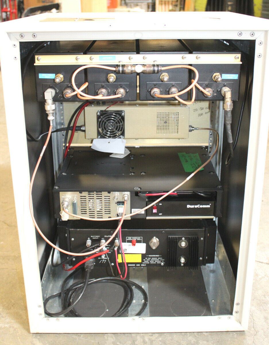 Kenwood Nexedge NXR-710K VHF 136-174Mhz Repeater 100W w/ Duplexer & Cab Setup