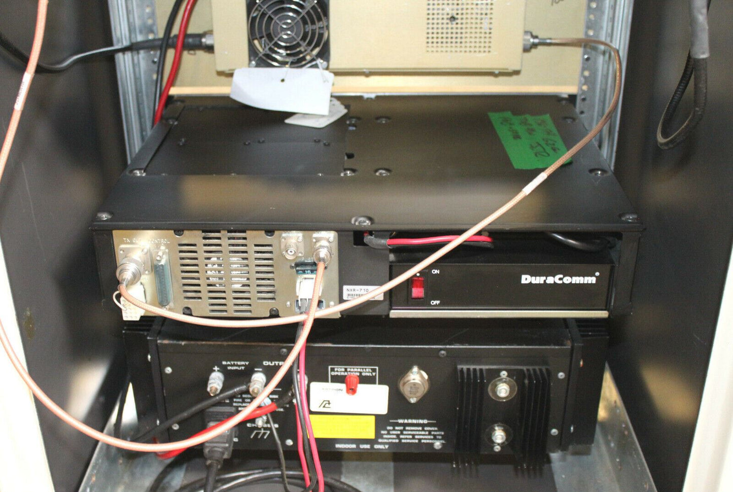 Kenwood Nexedge NXR-710K VHF 136-174Mhz Repeater 100W w/ Duplexer & Cab Setup