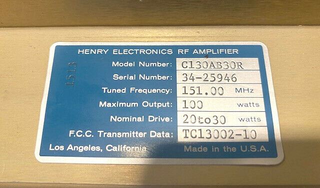 Kenwood Nexedge NXR-710K VHF 136-174Mhz Repeater 100W w/ Duplexer & Cab Setup