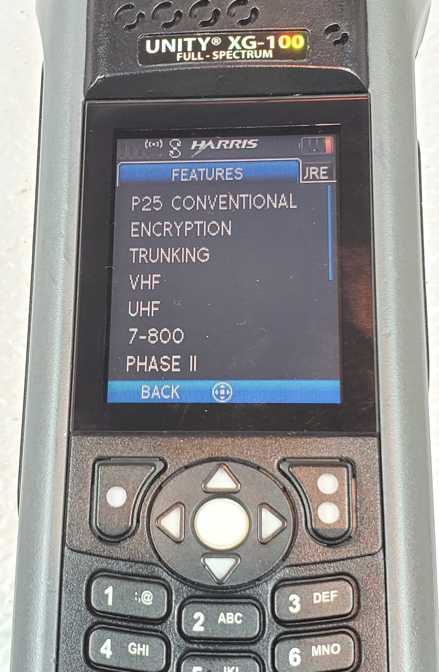 Harris UNITY XG-100P Tri-Band (VHF, UHF & 700/800Mhz) PHASE 2 P25 Trunking & Conv.