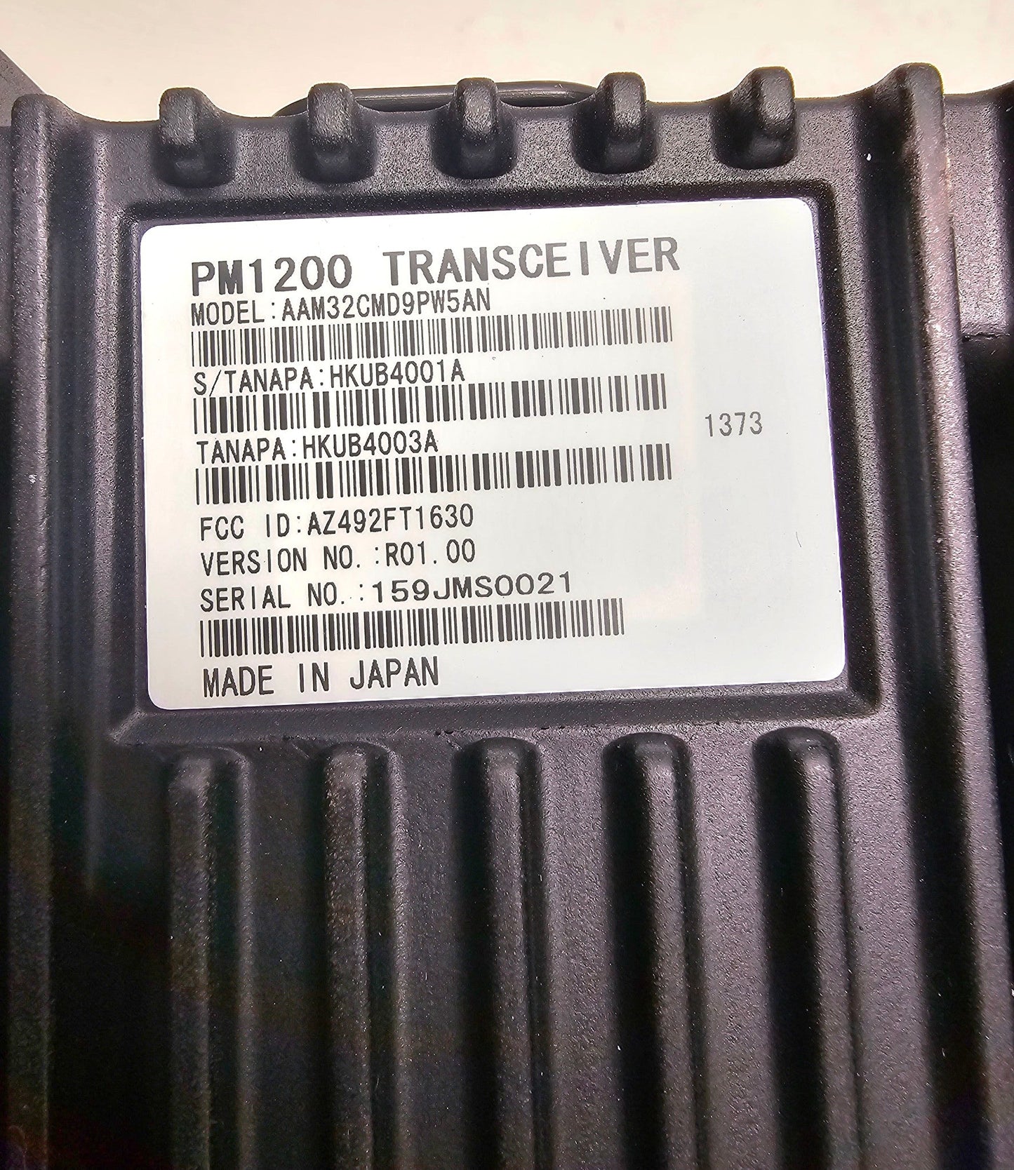 Motorola PM1200 Low Band Radio 37-50 Mhz 120 Watts TK-6110 TK-690 Vertex (NEW)