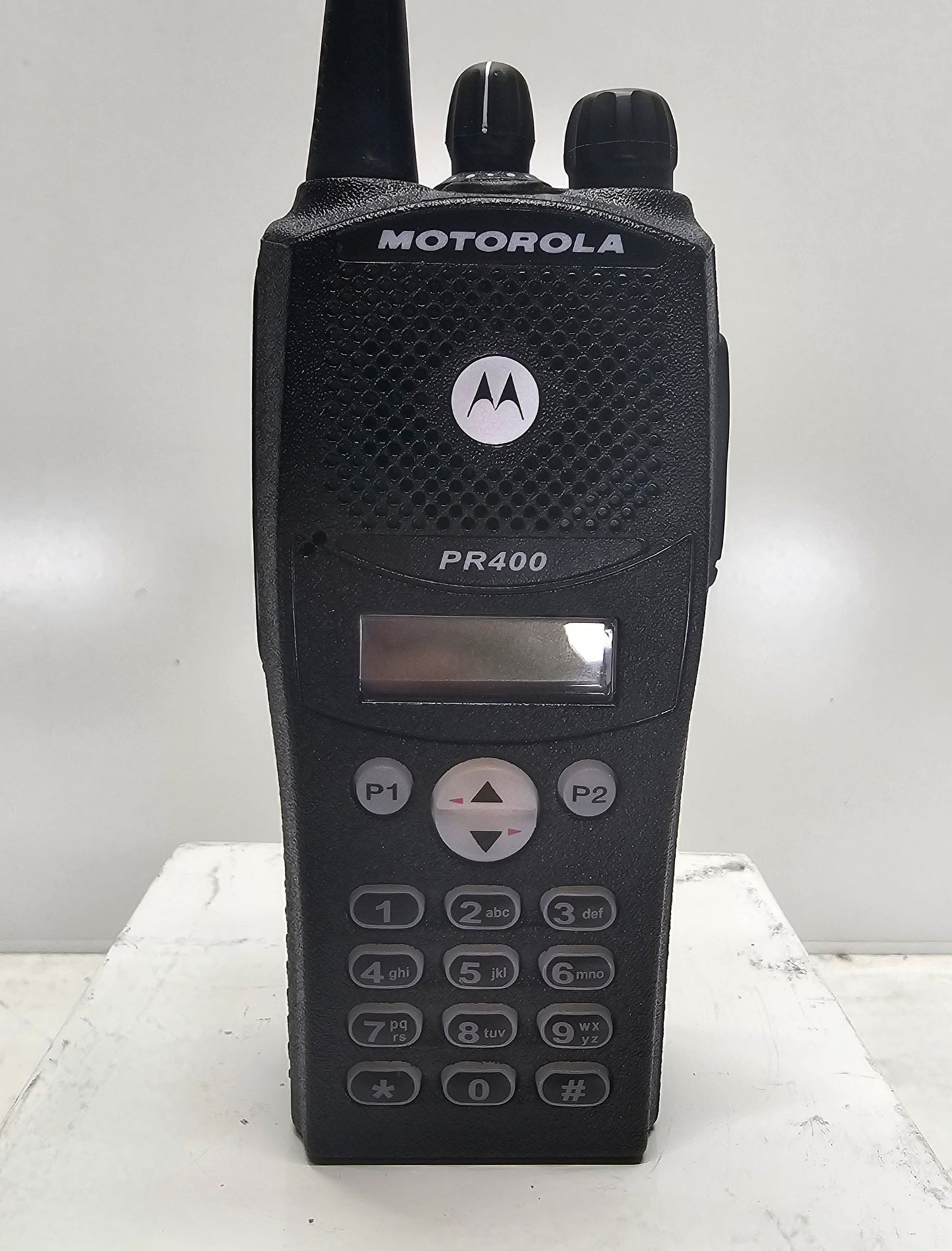 Motorola PR400 UHF Radio 64 CH 438-470 Display-Full Keypad CP200