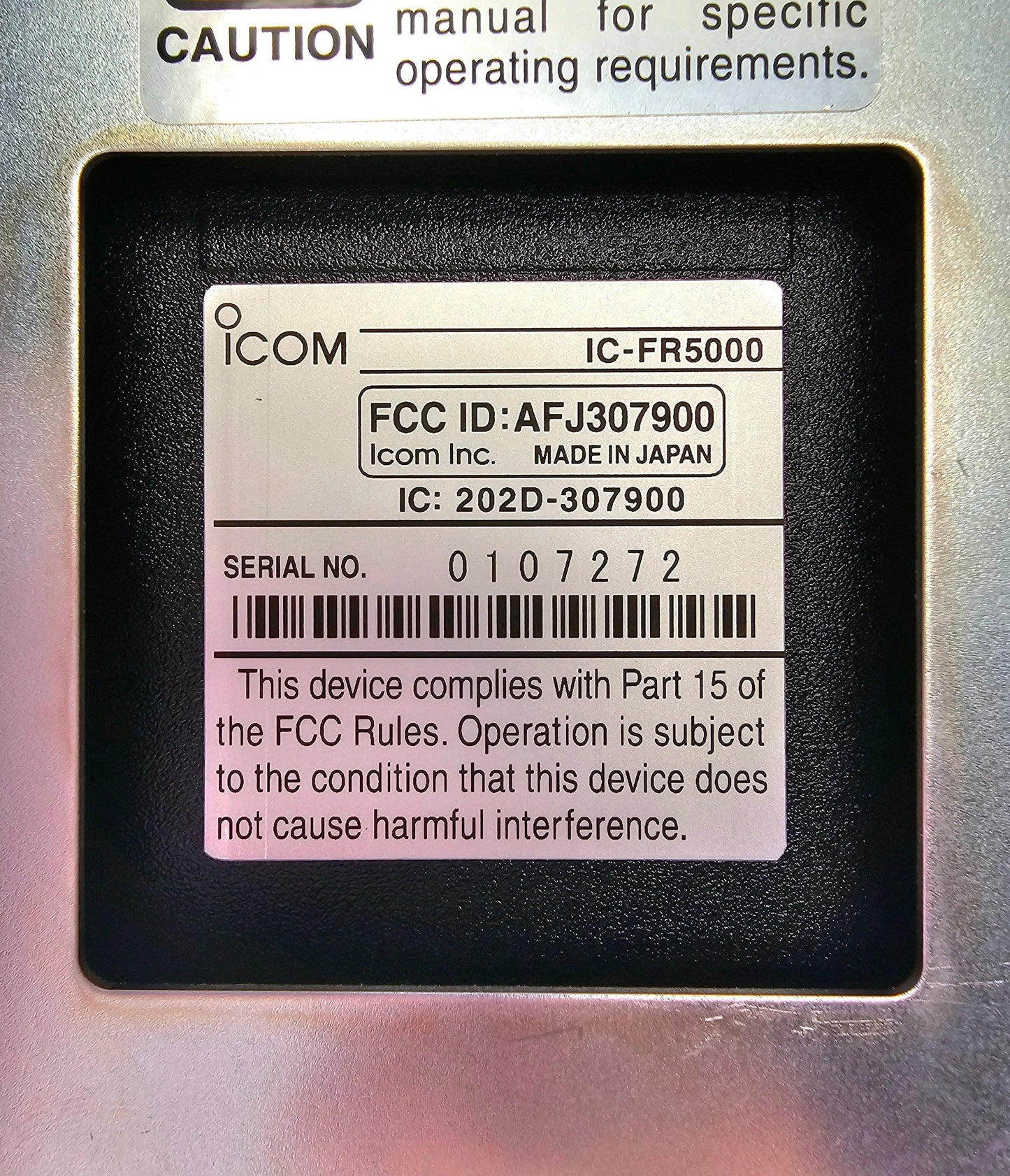 (NEW) Icom IC-FR5000 VHF Repeater 136-174 MHz 32 Channels 50 Watts