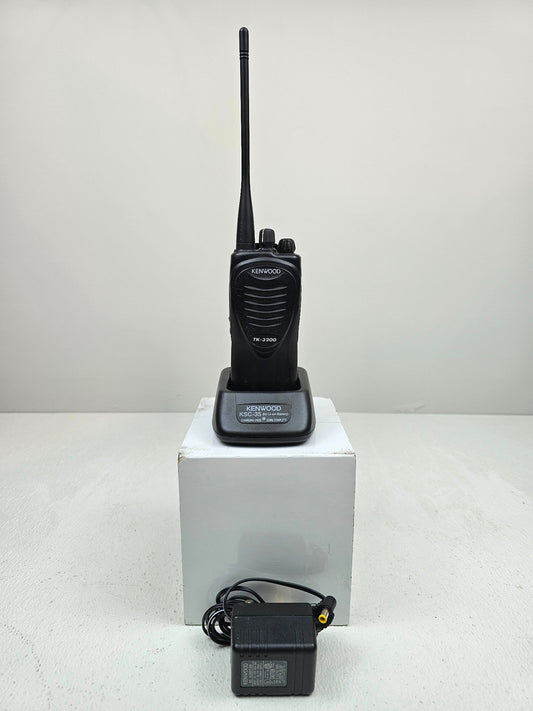 Kenwood TK-3200 TK3200 Radio UHF 450-470 MHz 2 Channel 2 Watt (Complete Kit)