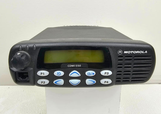 Motorola CDM1550 Low Band 42-50 MHz 128 Channel 60 Watt (Complete Kit)