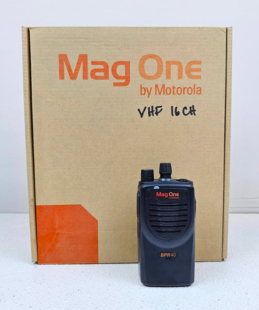NEW Motorola MagOne BPR40 VHF 150-174 MHz 16 Channel 5 Watt Portable Radio