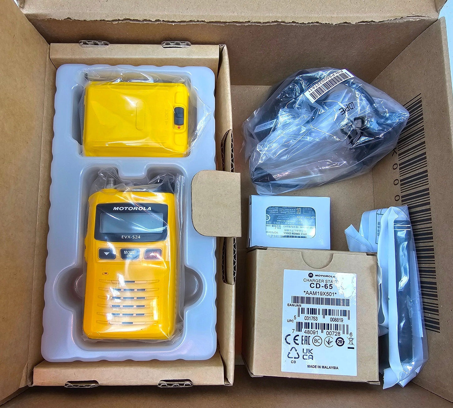 (NEW) Vertex EVX-S24-G6-3 UHF 403-470 MHz 256 Channel 3 Watt Digital Radio (Y)
