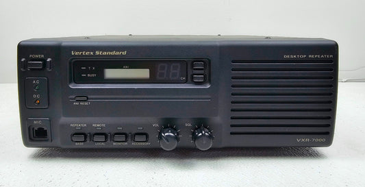 Vertex VXR7000 VXR-7000 UHF 450-480 MHz 40 Watt Repeater w/ Duplexer
