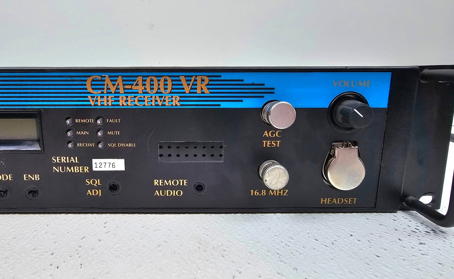 Motorola CM-400 VR VHF ReceiverAir Band Receiver
