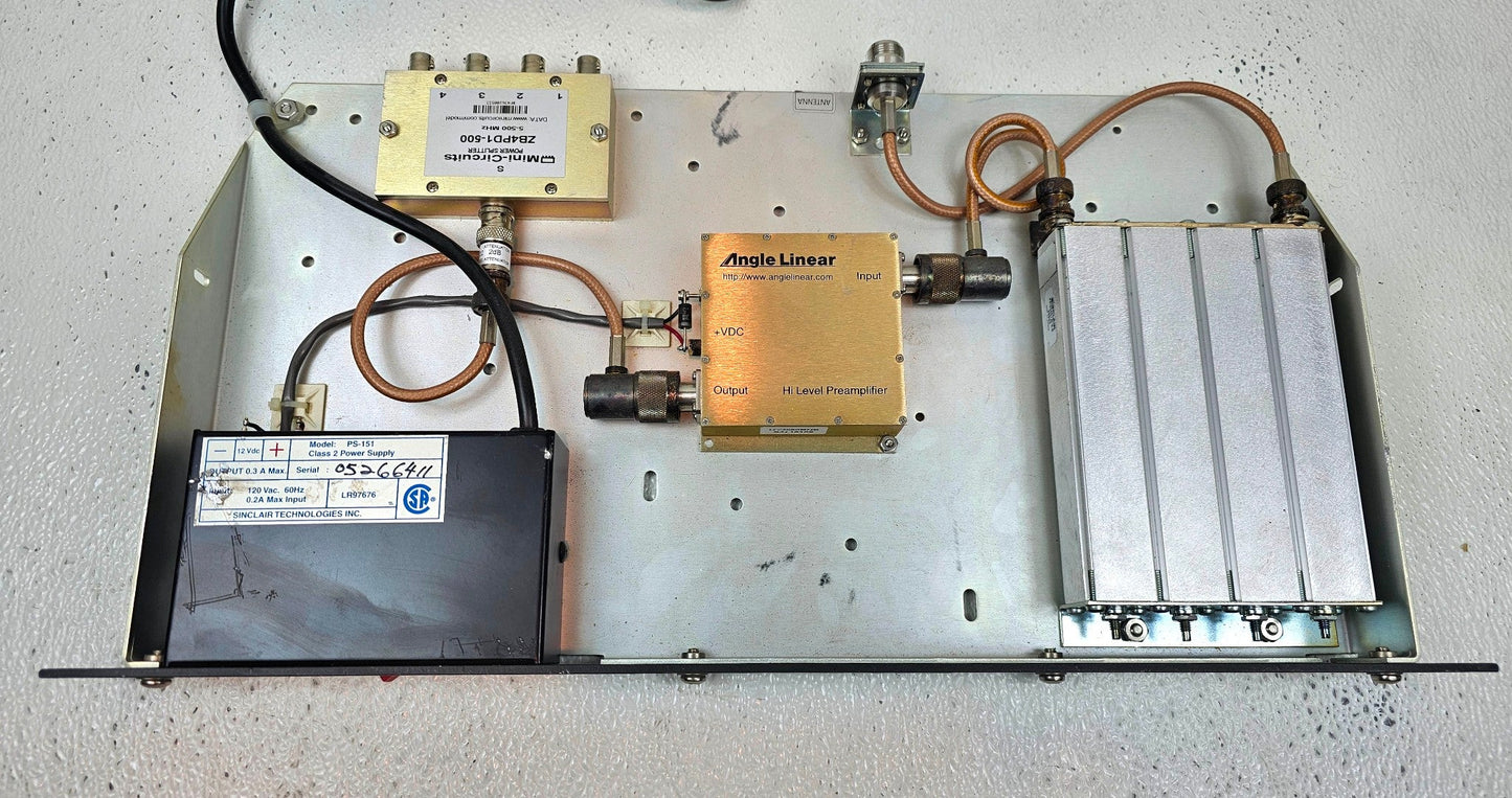 Sinclair RM305-204S1B UHF Receiver Multicoupler RM305