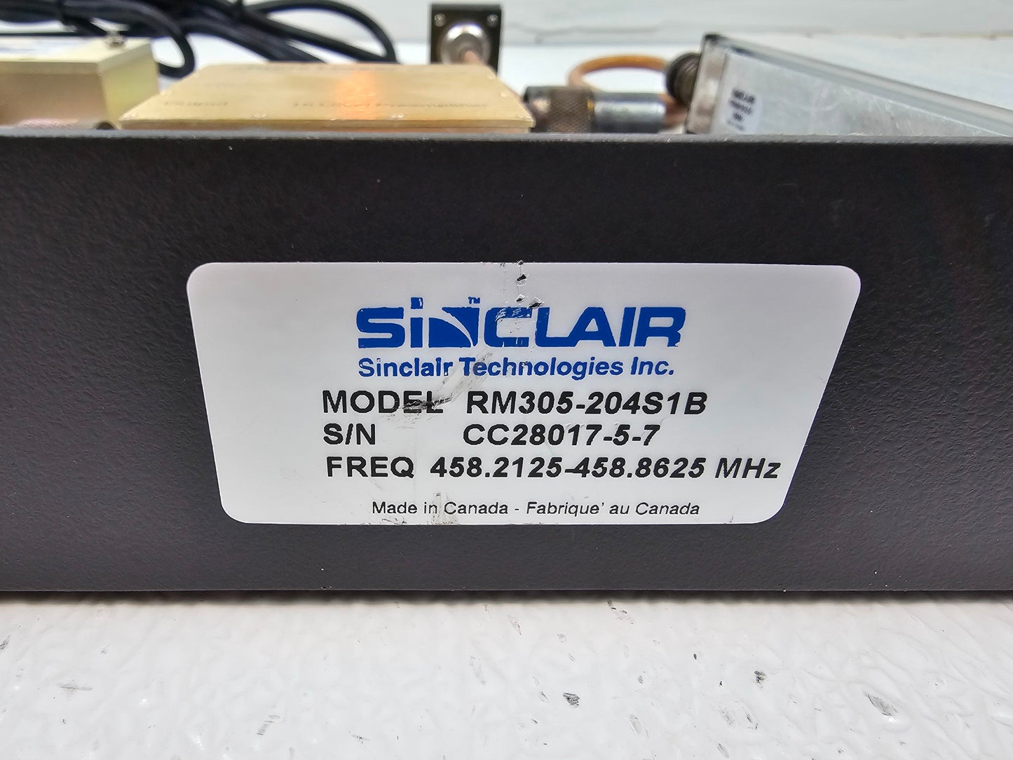 Sinclair RM305-204S1B UHF Receiver Multicoupler RM305