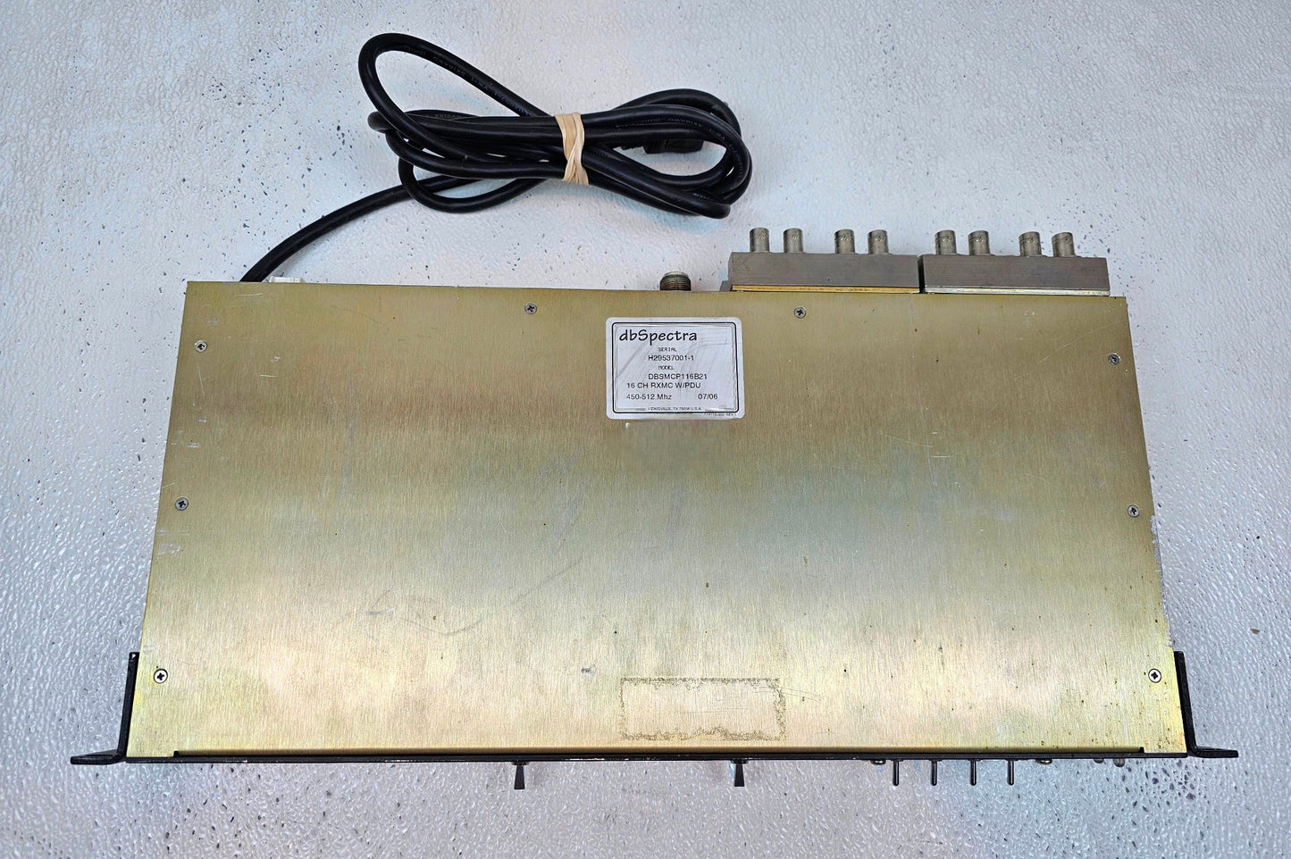 DbSpectra RX Multicoupler 380-512 MHz 16 Channel AC Power (DBSMCP116B21)