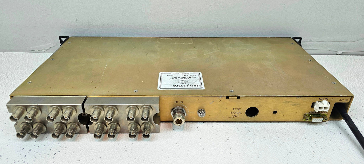 DbSpectra RX Multicoupler 380-512 MHz 16 Channel AC Power (DBSMCP116B21)