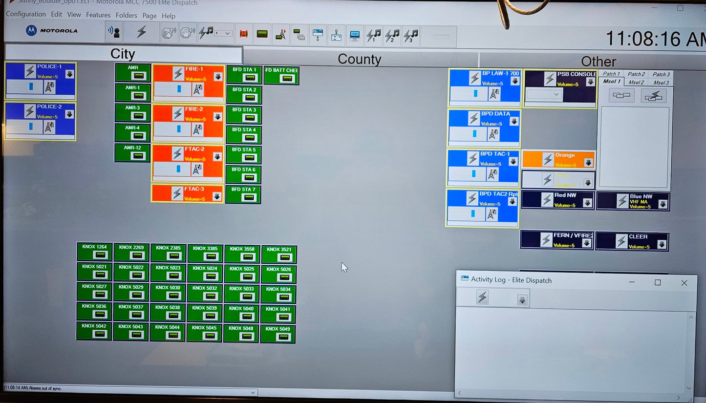 Motorola MCC7500 MCC 7500 IP Dispatch VPM Console