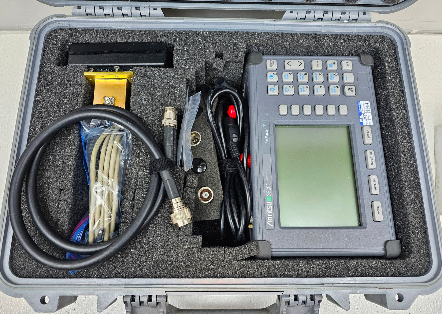 Anritsu SiteMaster S820C Microwave Transmission Line and Antenna Analyzer