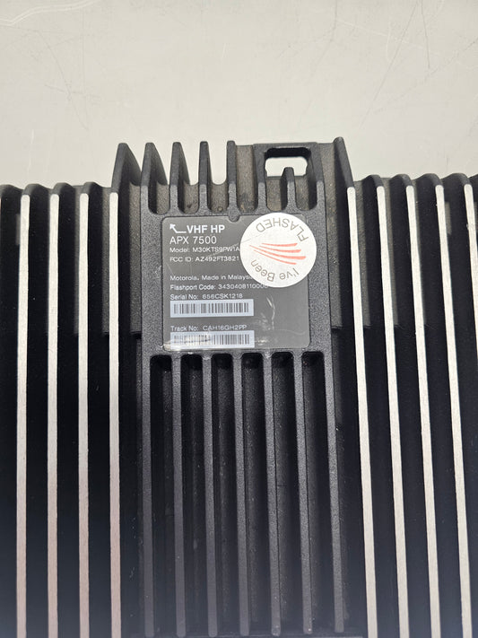 Motorola Mobile APX7500 VHF 136-174 Mhz 2000ch 110W