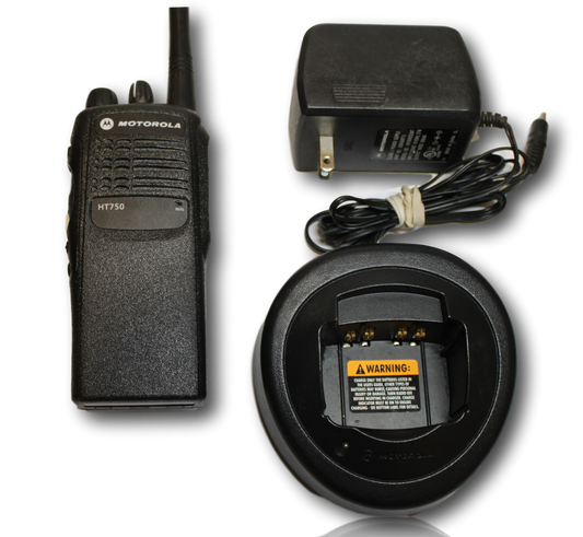 Motorola HT750 UHF (450-512MHz) Portable Radio (16ch)