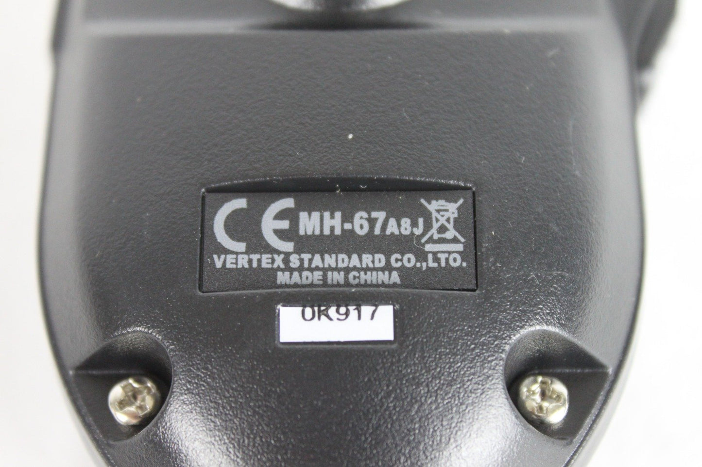 Vertex Standard MH-67A8J Palm Mic