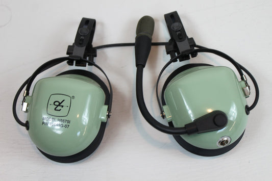 David Clark H6670i Headset (Safety Helmet Attachable)