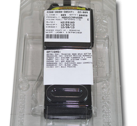 Motorola XTS1500 Model 1 800MHz Portable Radio (P25) - New "Old Stock"