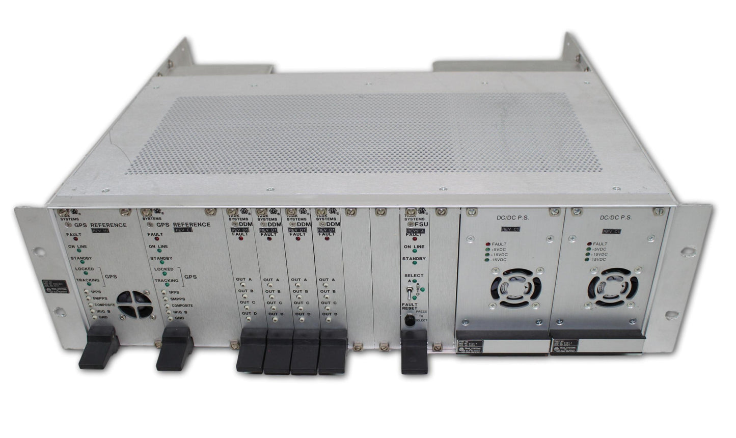 Trak Systems Model 9100 GPS Time Standard Simulcast System