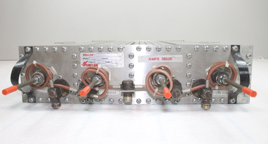 Sinclair VHF RES-LOK Duplexer Q2220E 350 watts 132-174 Mhz Pass/Reject 4 Cavity