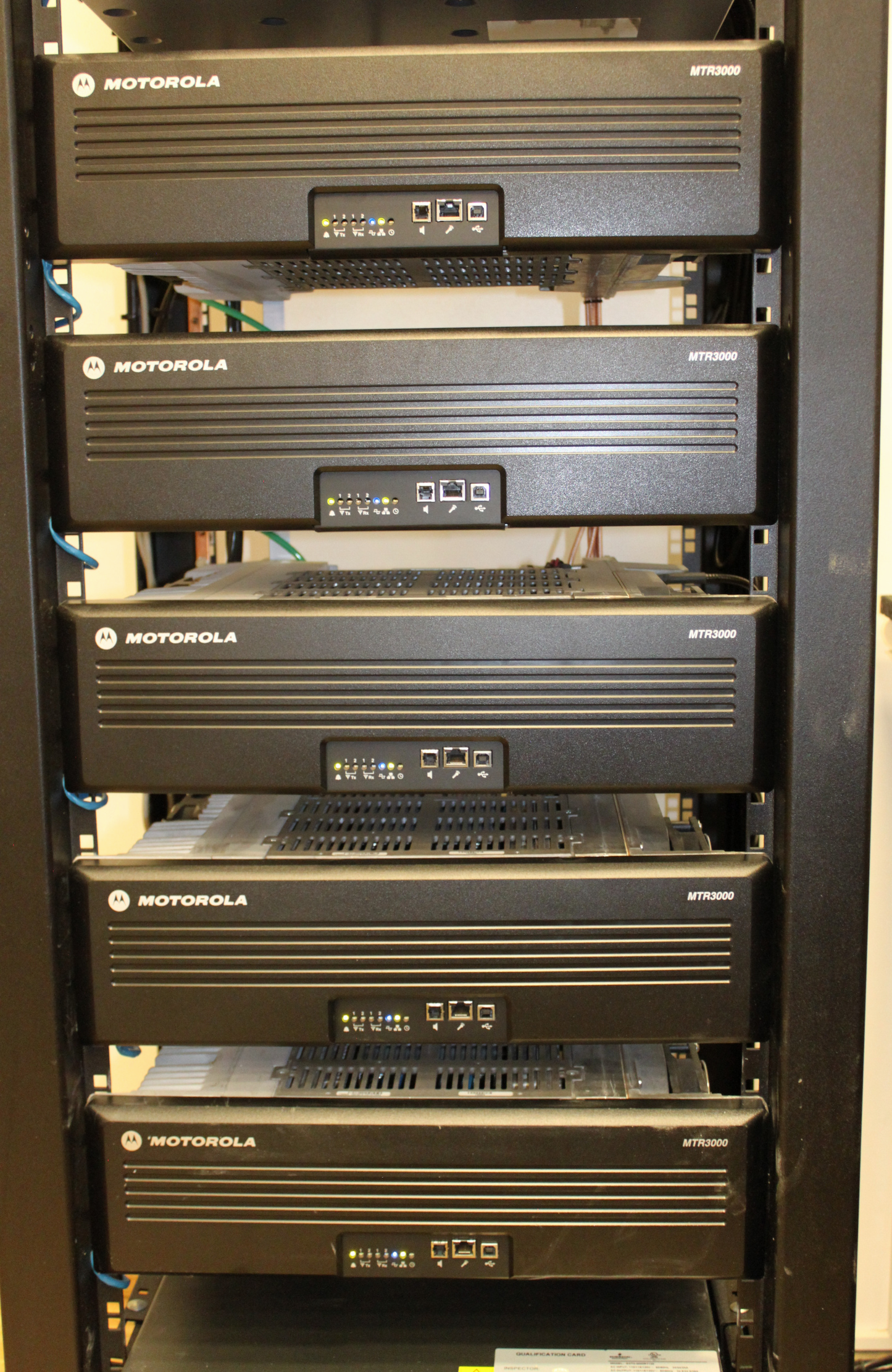 Motorola 5 Channel MTR3000 Trunking System 800/900 Mhz 100 Watts