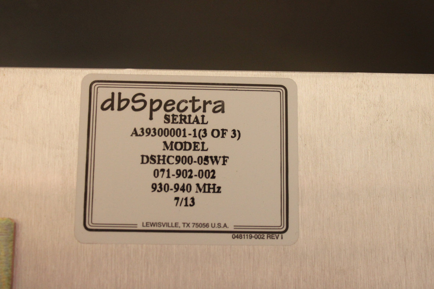 Motorola 5 Channel MTR3000 Trunking System 800/900 Mhz 100 Watts