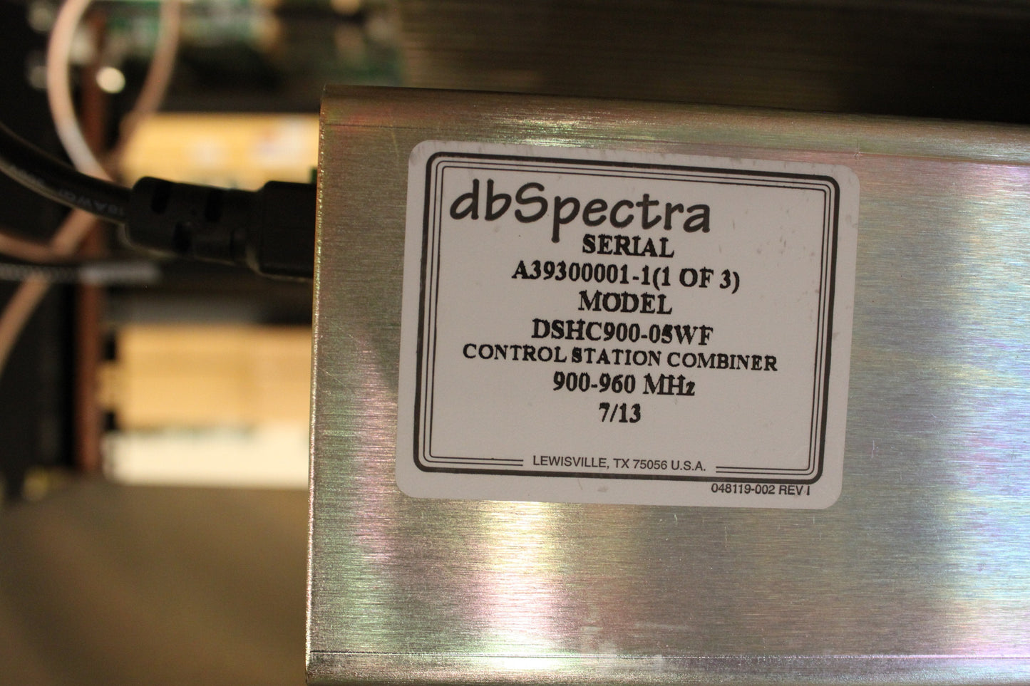 Motorola 5 Channel MTR3000 Trunking System 800/900 Mhz 100 Watts