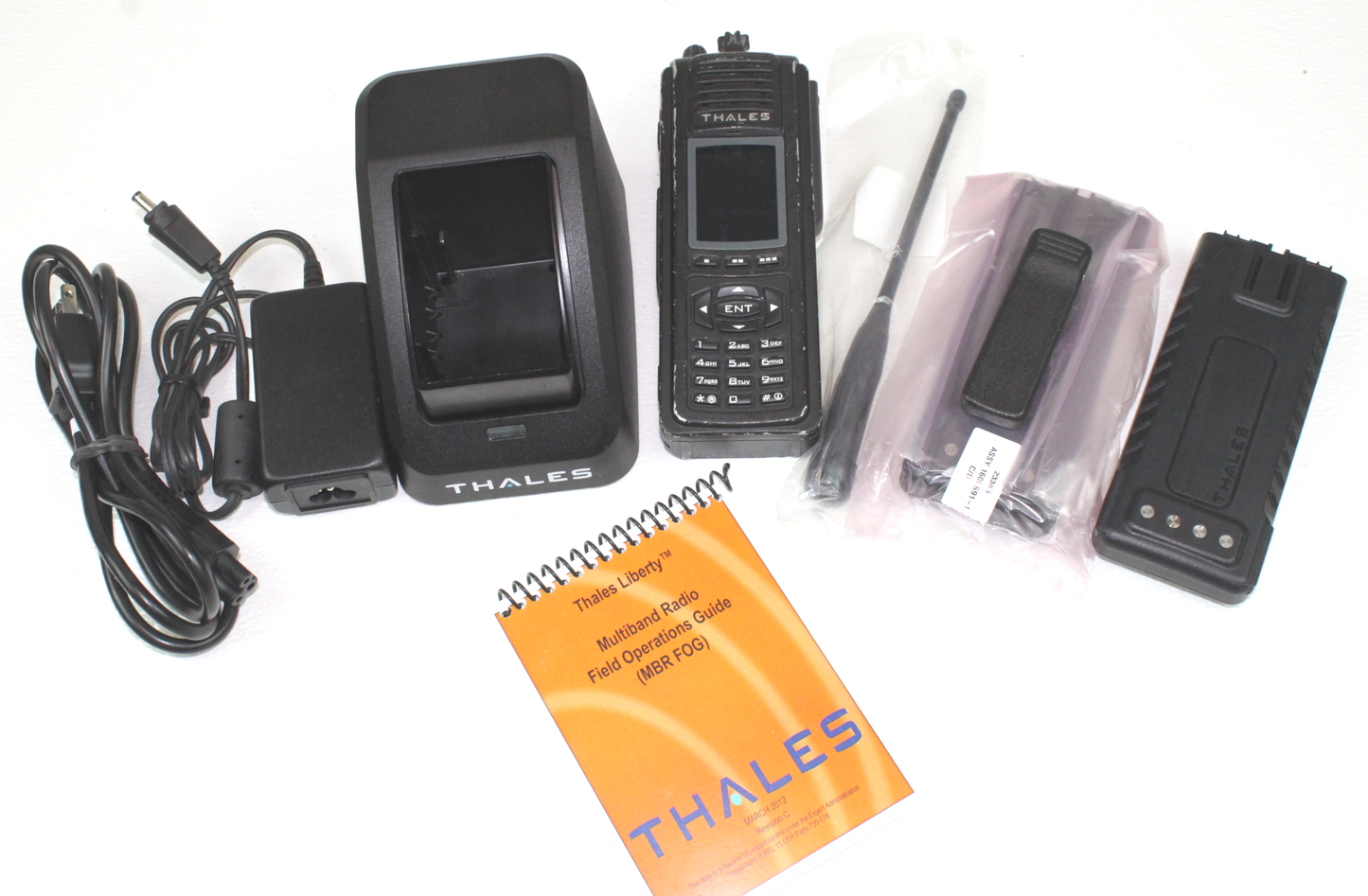 THALES PRC-7332 Liberty Multiband (VHF, UHF, 700 & 800Mhz) P25 FPP GOOD CONDITION