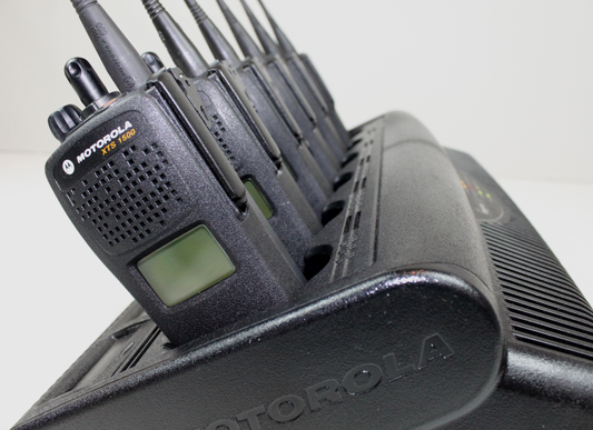 6-Pack Motorola XTS1500 800Mhz Model 1.5 P25 Digital 764-870Mhz w/ Bank Charger