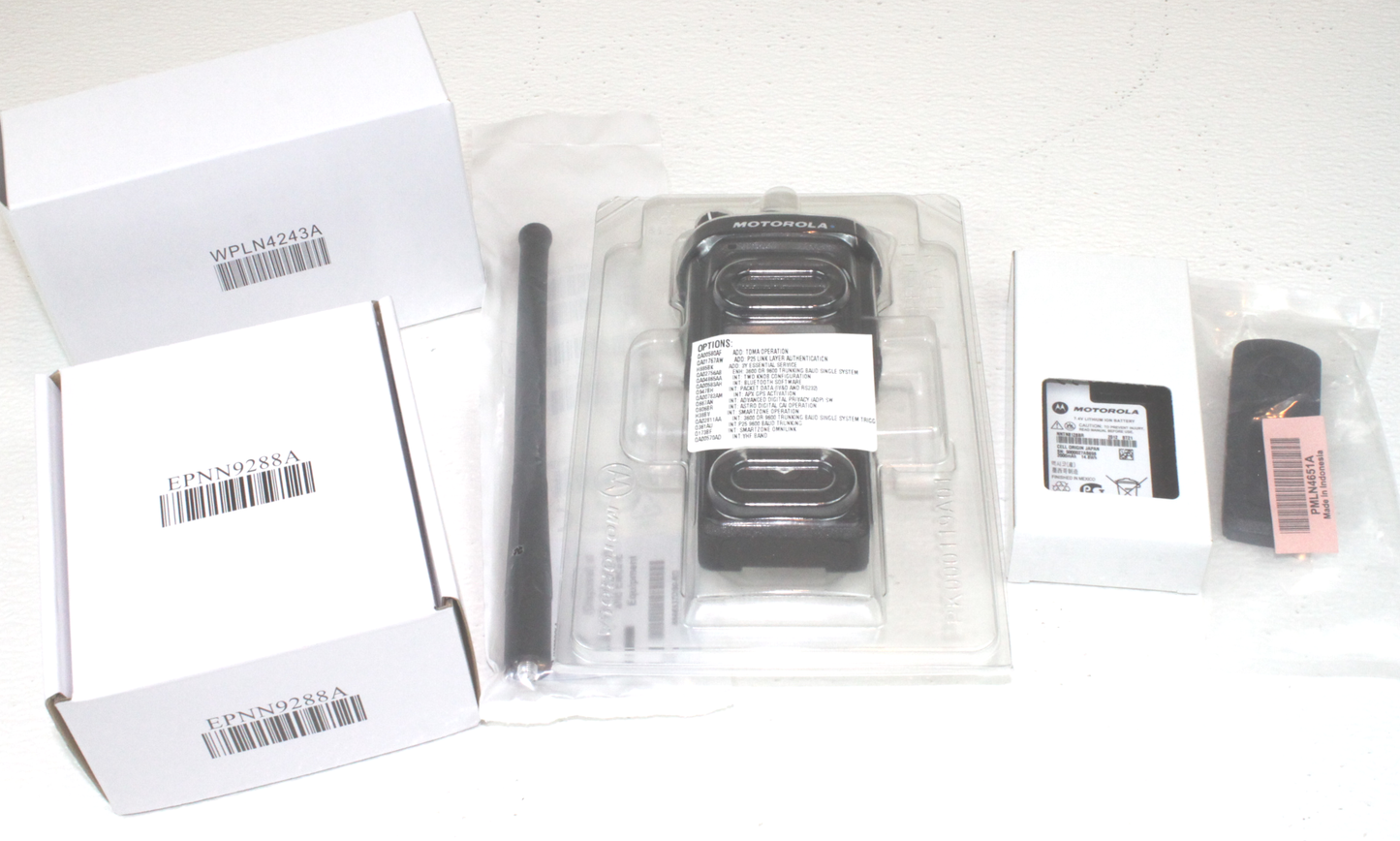 Motorola APX 4000 APX4000 VHF Model 2 PHASE 2 P25 Trunking BlueTooth GPS NEW