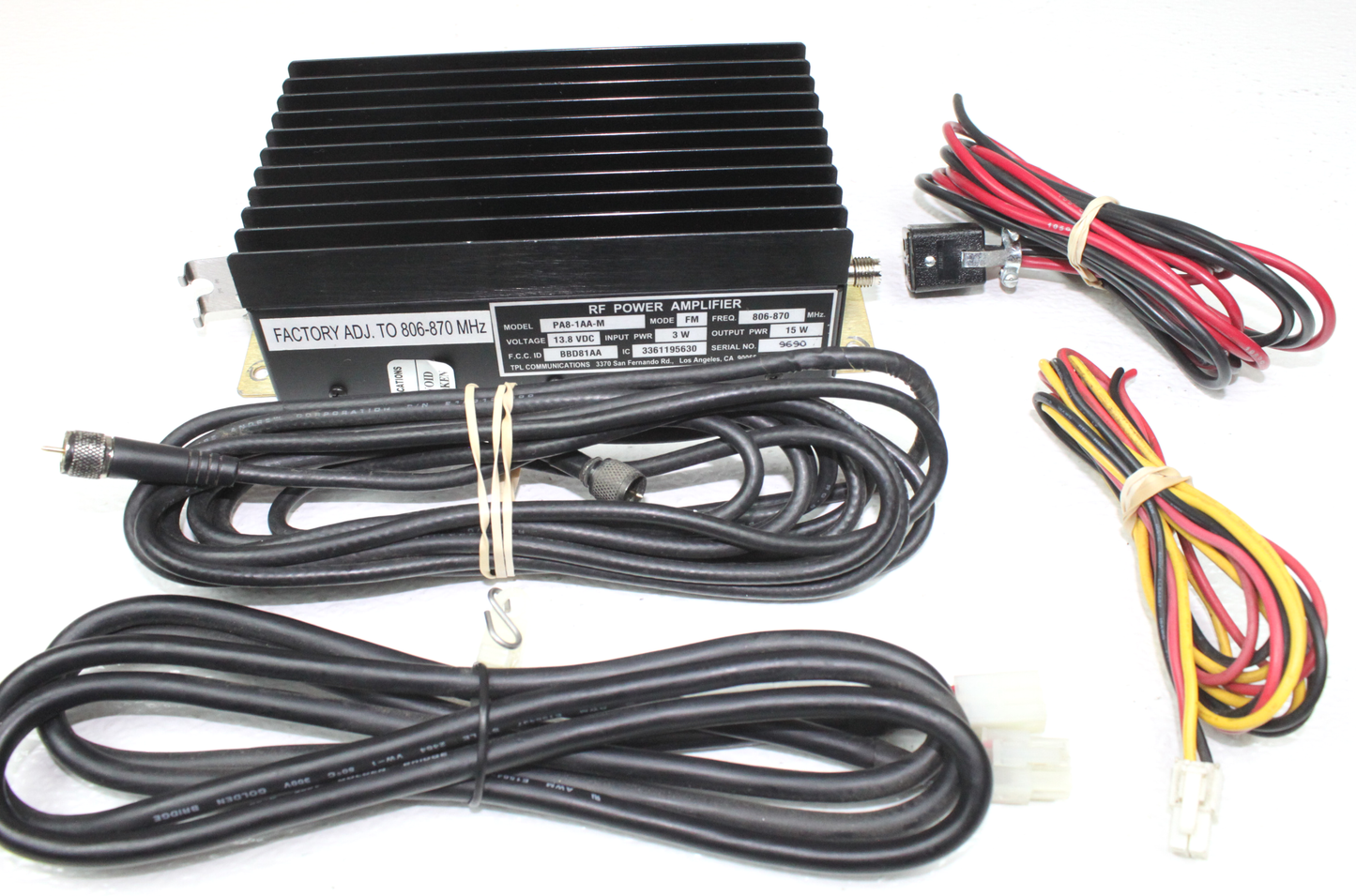 Motorola XTVA Convertacom XTS3000 XTS5000 (NTN8560) w/ 700/800MHz Power Amplifier