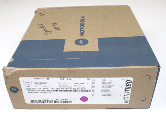 Motorola TRBO XPR7550e UHF (403-527MHz) Portable Radio (Enabled) NEW