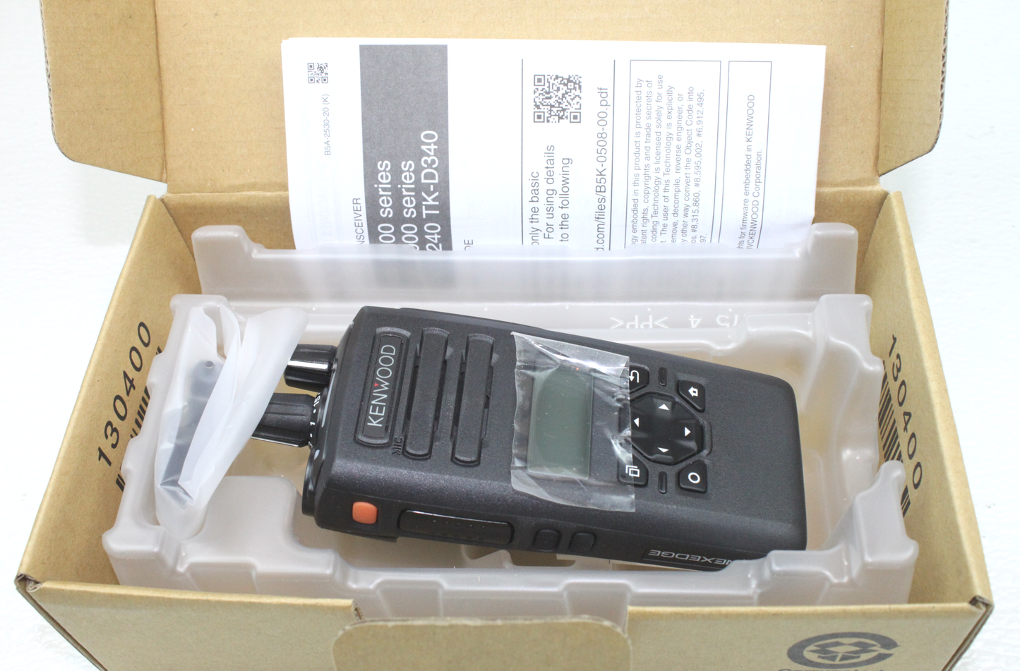 Kenwood Nexedge NX-3320 K2 UHF (400-520MHz) NEW Digital Portable Radio