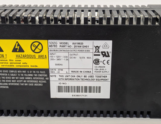 Astec AA19920 Power Supply