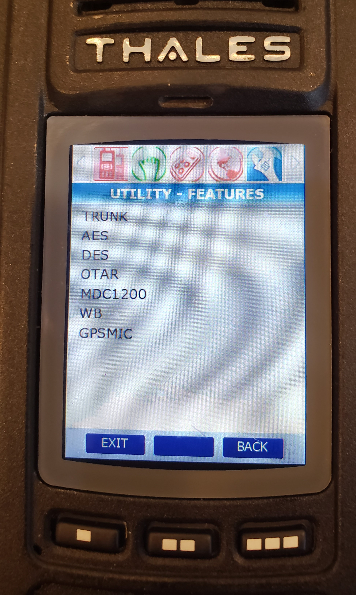 THALES PRC-7332 Liberty Multiband (VHF, UHF, 700 & 800Mhz) P25 FPP GOOD CONDITION