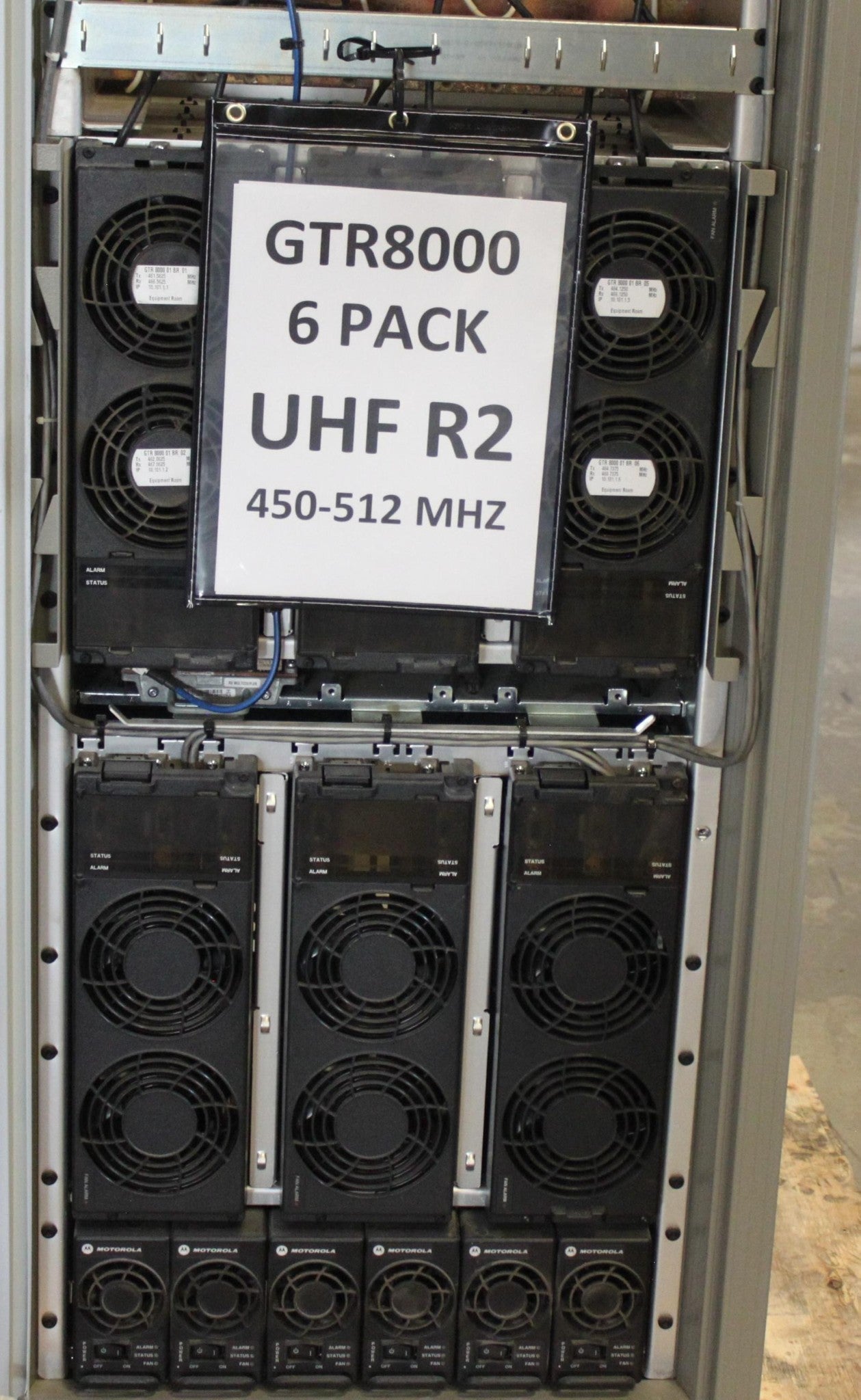 Motorola GTR8000 UHF 435-524 Mhz 6 Channel ASTRO 25 Expandable Site Subsystem