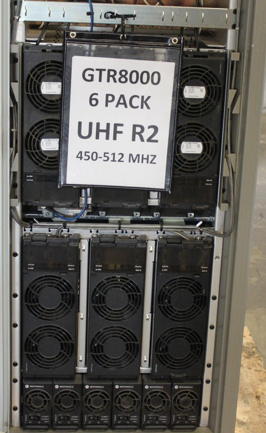 Motorola GTR8000 UHF 435-524 Mhz 6 Channel ASTRO 25 Expandable Site Subsystem