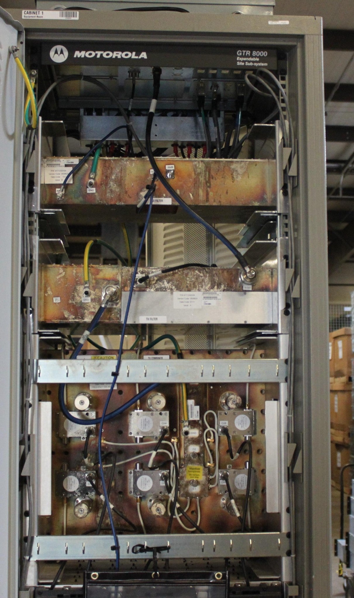 Motorola GTR8000 UHF 435-524 Mhz 6 Channel ASTRO 25 Expandable Site Subsystem