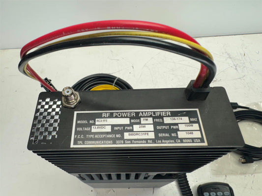 Bendix King Relm DMH5992R VHF 110 watt P25 Remote Mount Radio