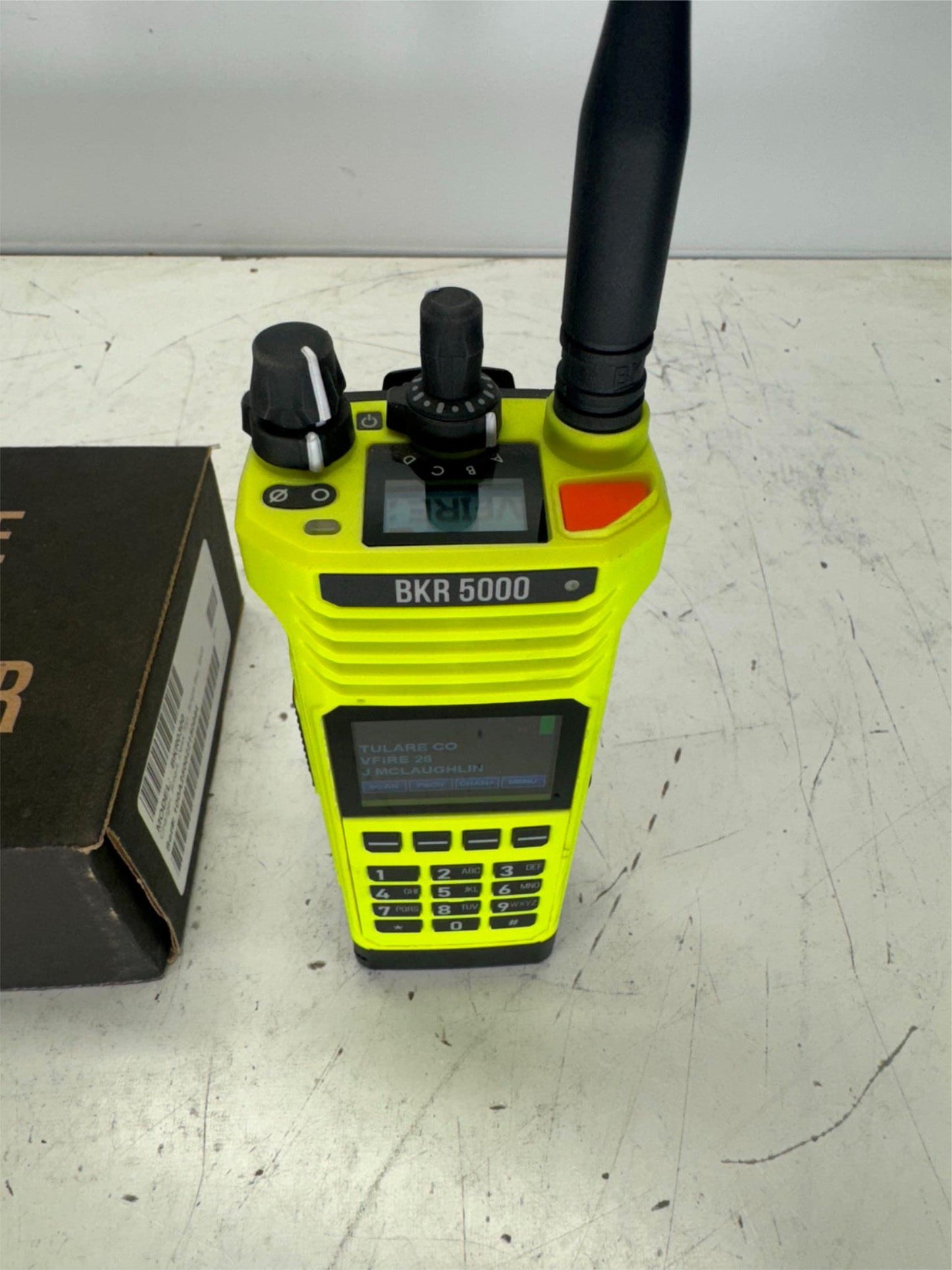 BK Technologies BKR 5000 Single-Band VHF Portable Two-Way Radio 136-174 MHz