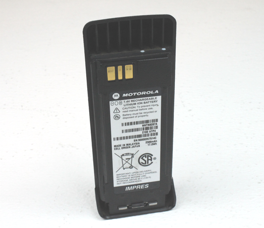 Motorola IMPRES OEM NNTN8287A Li ion CSA 23000mAh Analyzed 2019 & 2020 Battery