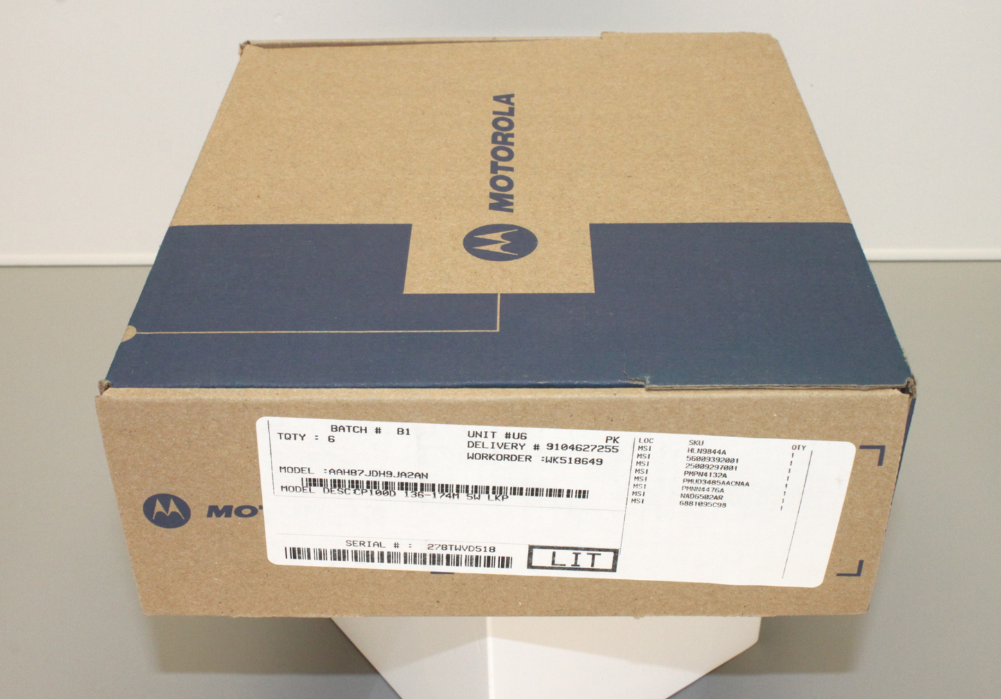Motorola CP100D VHF (136-174 Mhz) 16ch Ltd Keypad 5W DIGITAL & Analog (NEW)