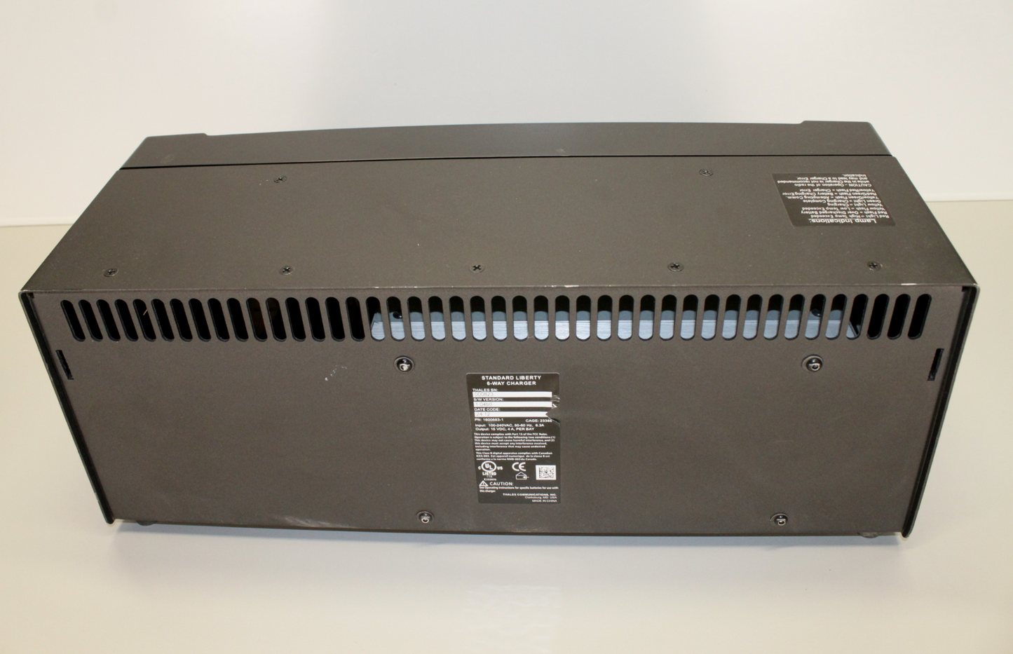 THALES Standard Liberty 6-Way Bank Charger 1600683-1 USED