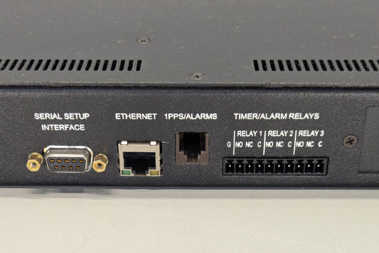 Harris Net clock/Spectracom model 9383 opt 04, 08, SP360