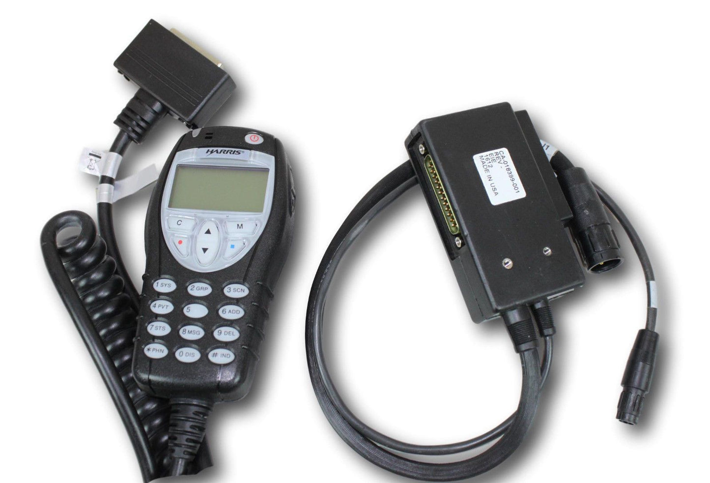 Harris M/A-Com XG-75M 700/800MHz Mobile Radio w/Hand-Held Controller